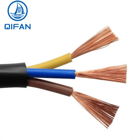 Building Wire Cable H05VV-F 3c 2.5sqmm PVC Insulated Flexible Wire for Power