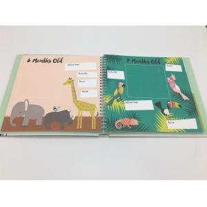 Baby'S First Year Record Scrapbook Photo Album For Baby Memory Collection