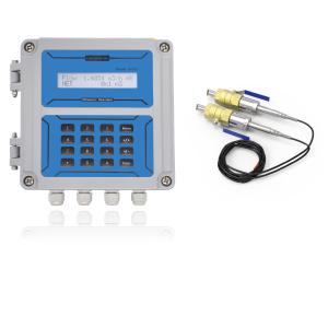 ST501 Insert Wall Mount Ultrasonic Flowmeter With Adaptive Signal Processing