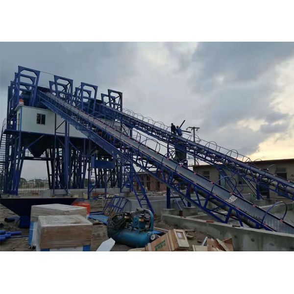 Quality HZS90 90m3/H Concrete Mixing Plant Ready Mixed High Efficiency wholesale