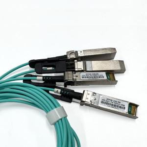 100G AOC Cable 100G QSFP28 to 4x25G SFP28 Breakout Active Optical Cable 5M OM3