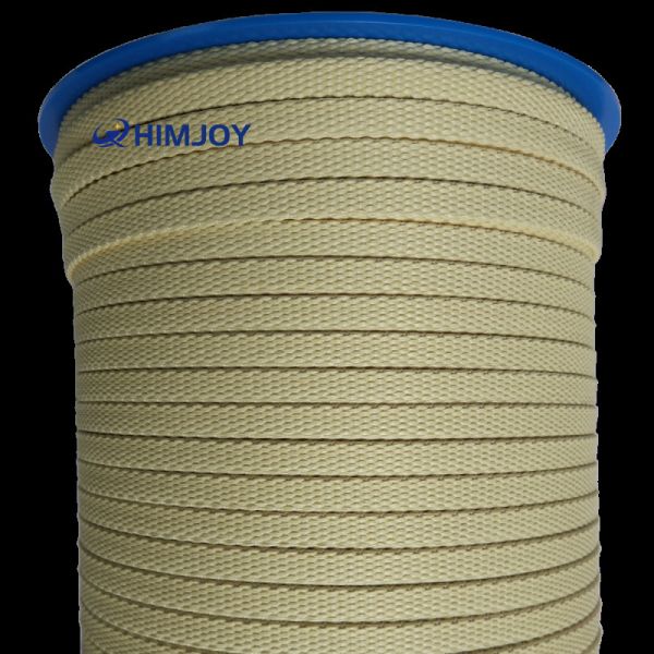 Quality FACTORY PRICE KEVLAR YARN ARAMID TAPE SQUARE ROPES 5.5*5.5MM HIGH TEMPERATURE STRONG RESISTANCE wholesale