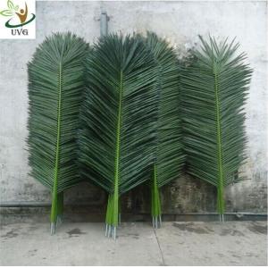 UVG Palm tree leaves artificial with fabric leaves for home garden decoration