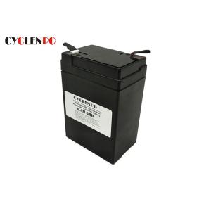 Black Lithium Iron Phosphate Battery , Lithium Phosphate Rechargeable Battery