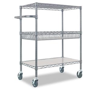 Cold Room & Frozen Storage Custom Metal Shelving Stainless Steel Trolley & Carts