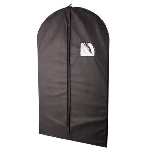 Classic Black Garment Bag With Dust And Moisture Protection Function