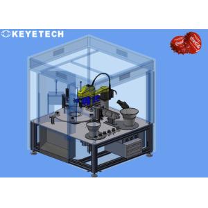 Crown Cap Closures Detection System With Linear Array Camera Inspection