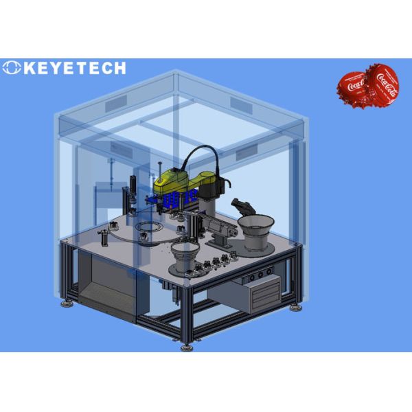 Quality Crown Cap Closures Detection System With Linear Array Camera Inspection wholesale