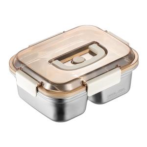 Rectangular Stainless Steel Food Storage Containers for Food Fruit Fresh Keeping