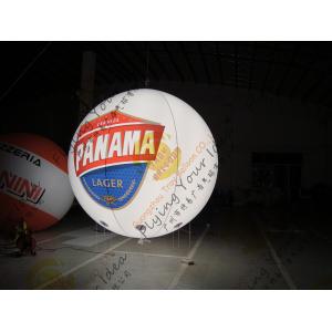 Customized Inflatable Advertising Balloon , LED Light Inflatable Helium Balloon