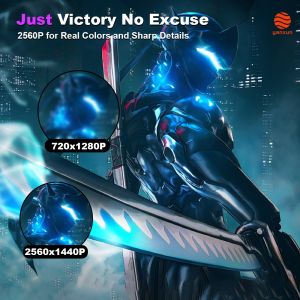 27-Inch Widescreen Gaming Monitor: 2560x1440 1K IPS Panel (178° Wide Viewing