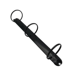 Enhanced Type Three Ring Binder Hardware Matte Black A4 Ring Binder Mechanism 11