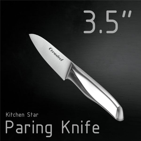 Quality Long Lasting Sharpness Cerasteel Knife 3.5 In Kitchenaid Paring Knife wholesale