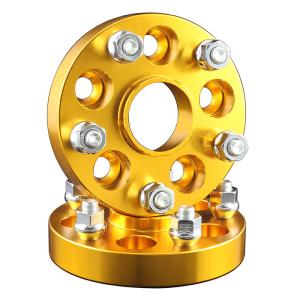25mm 7075-T6 Aluminum Billet Hub Centric Wheel Adapters Spacer 5x100 To 5x114.3