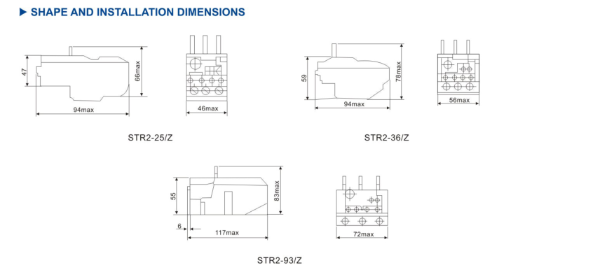 STR2 Thermal Protection Relay