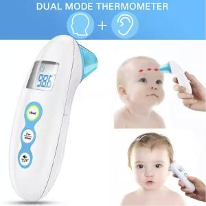 Instant Read No Touch Forehead Thermometer With Fever Alarm 20s Automatic Shut