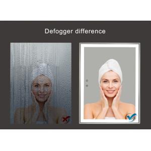 1650lm Dimmable Backlit Bathroom Mirror 22W 700mm Touch Sensor