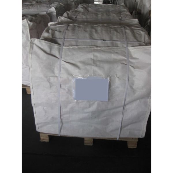 Powder packing 4-Panel baffle bag 1000KGS OF 100% virgin green PP fabric