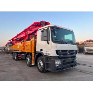 SY Heavy Industry 56 Meters Concrete Pump Truck with Vibrating Amplitude of 2
