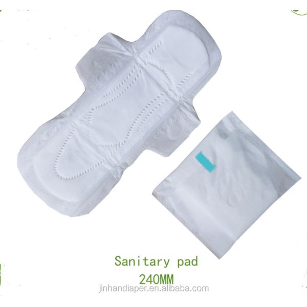 Good Breathability and Adhesive White Disposable Sanitary Napkin for Feminine