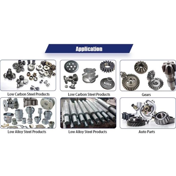 Atmosphere Carbonitriding Furnace , Dia 800 X 3000mm High Efficiency Furnace