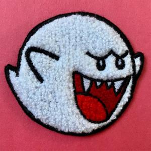 Colorful Chenille Letters Patches Double / Single Felt Embroidery Patches