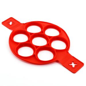 China Seven Hole 37*22*0.8cm Silicone Egg Mould Kitchen Tools Accessories on sale
