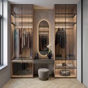 Bedroom Furniture Walk-in Closet Wardrobe Design in Modern Style from Factor