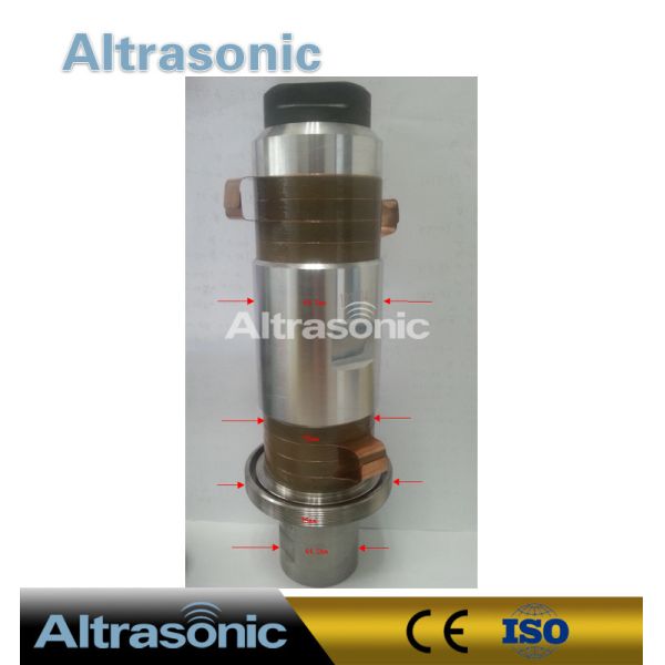 Quality High Power Piezoelectric Ultrasonic Welding Transducer 6000w 20Khz 8pcs Ceramics wholesale