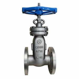 ASTM A216 WCB Gate Valve with 150-600 Pressure Range and -29℃-425℃ Temperature