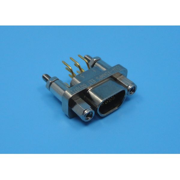 J30j Series 9 Pin Receptacle Connector Miniaturized Rectangular For Avionics /