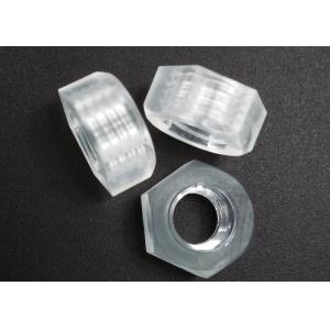 M1.6 - M52 Hardware Nuts Bolts , Transparent Plastic DIN 934 Hex Nut