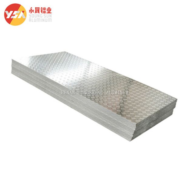 Quality 1050 Aluminum Diamond Plate Patterned Aluminium Checkered Sheet Embossed Pattern wholesale
