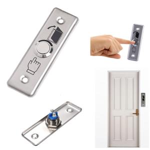 Generic DC 12V NC NO Release Button Switch Square Touch Sensor Door Exit with