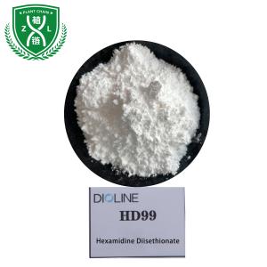 China Shampoo Antibacterial Raw Material Antipruritic Hexamidine Diisethionate Powder ODM on sale