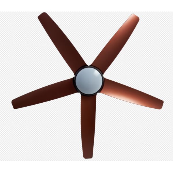 Gold 56 Inch Modern DC Motor Ceiling Fan with light For Office