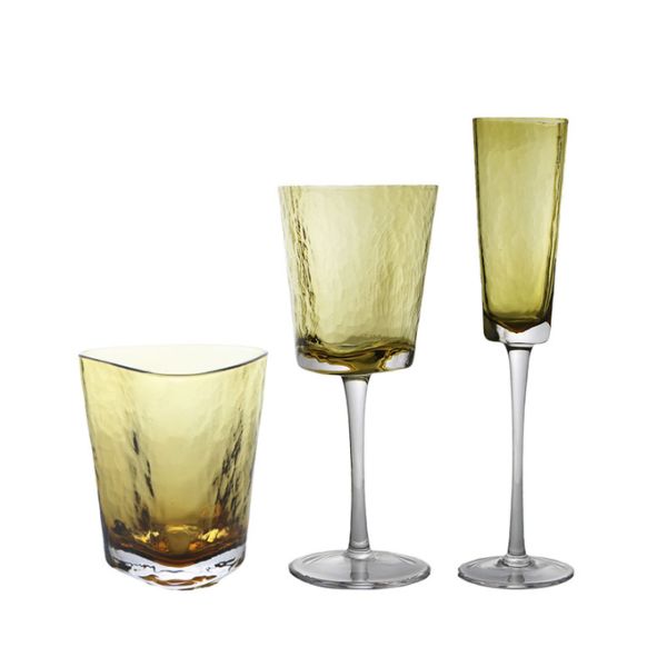B2B Wholesale:Bulk Hotel Glassware: Custom 6-10oz Chip-Resist Crystal Flutes - Lead-Free, Durable