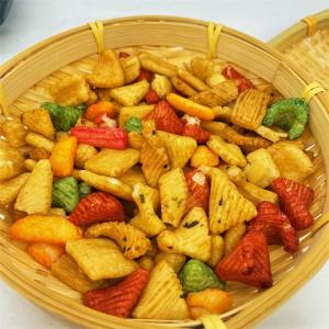 Gluten Free Grain Snacks Rice Crackers With Halal Party Snacks In China