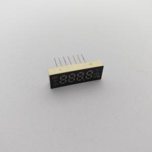 Bright Red 4-Digit LED Clock Display for Easy-Read Time on Home Appliances