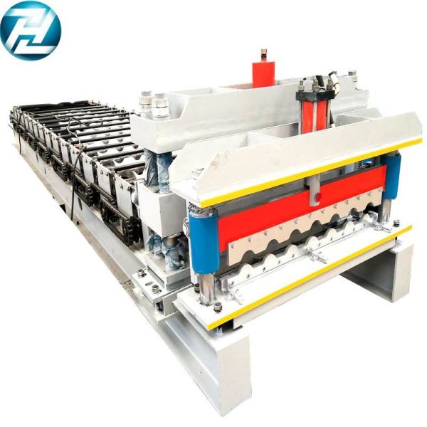 Quality Servo Motor Drive Roof Tile Roll Forming Machine 32mpa Yield Strength wholesale