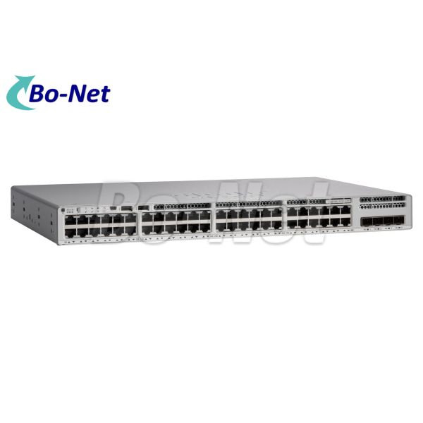 Quality Cisco Gigabit Switch New Original C9200L-48P-4X-E Cat 9200L Switch 48 Port Full PoE+ 4x10G Switch wholesale