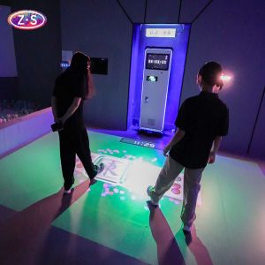 Wireless Control All-in-one Mobile Interactive Floor Projection With Touch