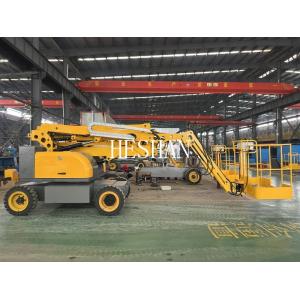 24m 26m 28m Articulated Boom Lift Self Propelled Small Electric Boom Lift