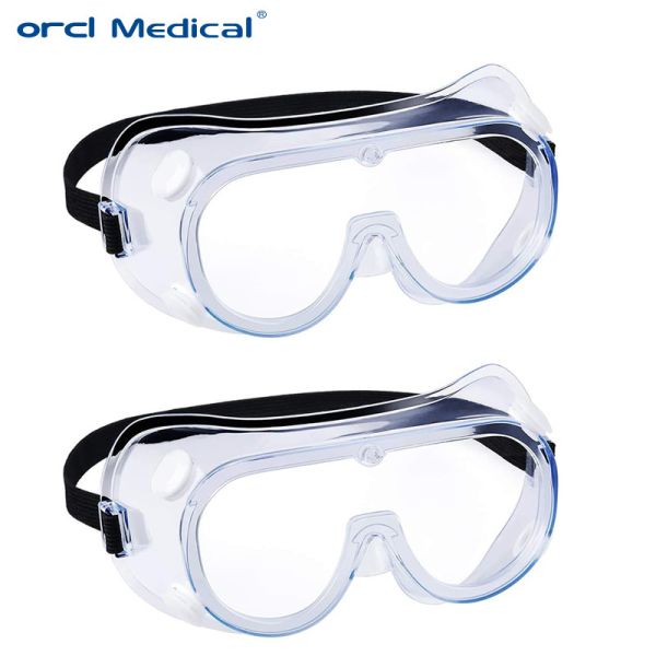 Quality Medical Durable Medical Goggles Sterile Anti-Fog Anti-Liquid Splash Safety Protective Goggles wholesale