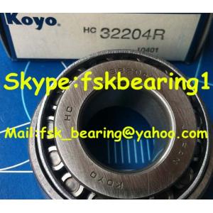 32204 Single Row Tapered Roller Bearings for Robot Hand Machine