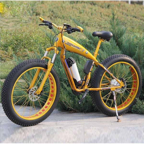 Lithium Battery Powered 36V 350W 26 Inch Electric Mountain Bike