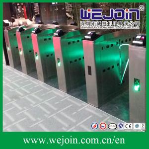30~40 Transit Speed Pedestrian Retractable Flap Barrier Gate
