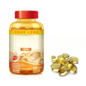 Private Label Nutritional Supplements 1200mg Soy Lecithin Softgels Capsule