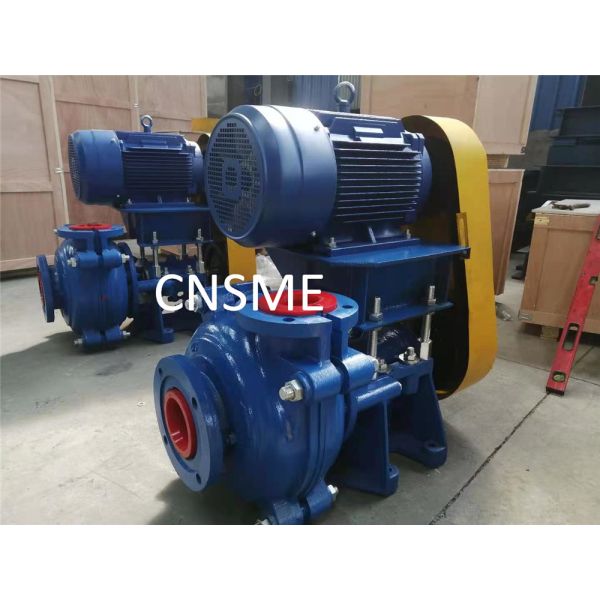 Quality HRC65 Mining Industry Centrifugal Slurry Pump With Cv Belt Drive wholesale