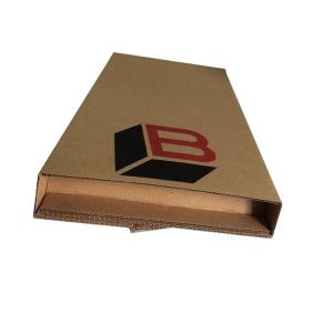 Custom Eco-Friendly Cardboard Envelope Mailer Cover Self Seal Zipper Mailer Box